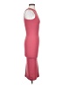 Stellah Solid Pink Cocktail Dress Size S - photo 4