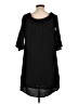 Mossimo 100% Rayon Solid Black Casual Dress Size L - photo 2