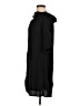 Mossimo 100% Rayon Solid Black Casual Dress Size L - photo 5