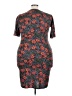 Lularoe Print Red Cocktail Dress Size 3X - photo 2