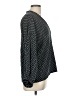 Lou & Grey Polka Dots Black Long Sleeve Blouse Size M - photo 4