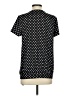 Lands' End Polka Dots Black Short Sleeve Top Size S - photo 2