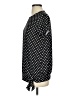 Lands' End Polka Dots Black Short Sleeve Top Size S - photo 5