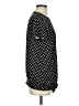 Lands' End Polka Dots Black Short Sleeve Top Size S - photo 4