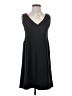 Dee Elly 100% Polyester Solid Black Casual Dress Size S - photo 1