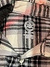 Wonder Nation Plaid Silver Long Sleeve Button-Down Shirt Size 14 - 16 - photo 3