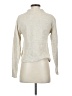 H&M Metallic Ivory Turtleneck Sweater Size S - photo 2