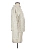 H&M Metallic Ivory Turtleneck Sweater Size S - photo 4