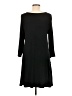 Sigrid Olsen Solid Black Casual Dress Size M - photo 2