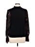 CeCe Black Long Sleeve Blouse Size L - photo 1