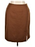 Bill Blass Solid Brown Formal Skirt Size 16 - photo 1