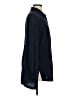 Athleta 100% Silk Solid Blue Blouse Size S - photo 4