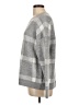 Anne Klein Checkered-gingham Plaid Gray Pullover Sweater Size L - photo 5