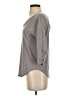 Deletta Gray 3/4 Sleeve Top Size XS - photo 5