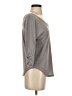 Deletta Gray 3/4 Sleeve Top Size XS - photo 4