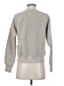 Everlane 100% Polyester Solid Silver Ivory Pullover Sweater Size S - photo 2