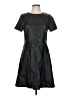 Ann Taylor 100% Polyester Black Casual Dress Size 8 - photo 1