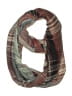 Unbranded 100% Polyester Plaid Brown Red Scarf One size - photo 1