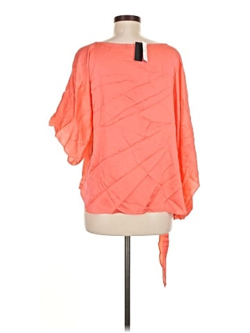 Nouvelle 3/4 Sleeve Silk Top (view 2)