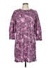 uncle frank Animal Print Purple Casual Dress Size M - photo 1