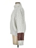 Shein 100% Polyester Color Block White Turtleneck Sweater Size M - photo 5