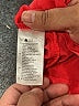 H&M 100% Polyester Solid Red Casual Skirt Size 12 - photo 5