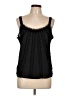 Metro7 100% Polyester Black Sleeveless Blouse Size L - photo 1