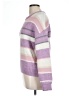 VOX LUX Stripes Purple Pullover Sweater Size L - photo 5