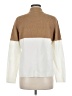 J.Crew Factory Store Color Block Tan Pullover Sweater Size M - photo 2