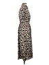 Shein 100% Polyester Animal Print Brown Casual Dress Size S - photo 4
