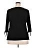 Apt. 9 Black 3/4 Sleeve Top Size XXL - photo 2