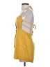 White Fox Yellow Sleeveless Button-Down Shirt Size XS - photo 5