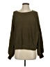 Free People Solid Green Pullover Sweater Size XS - photo 1