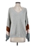 Chicwish 100% Polyester Color Block Gray Pullover Sweater Size Sm - Med - photo 1
