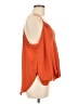 Shein 100% Polyester Orange Sleeveless Blouse Size 8 - 10 - photo 4