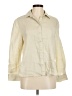 Sisley Ivory 3/4 Sleeve Button-Down Shirt Size M (estimated) - photo 1