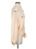 Chloé 100% Silk Ivory Tan Long Sleeve Silk Top Size EU (FR) 34 / US 2 - photo 4