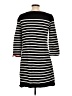 Talbots 100% Cotton Stripes Black Casual Dress Size L - photo 2