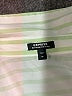 Express Stripes Green Long Sleeve Blouse Size XS - photo 7