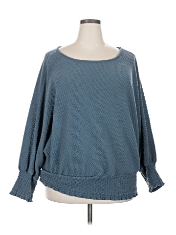 Olivia Grey Pullover Sweater (view 1)