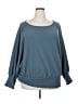 Olivia Grey Teal Pullover Sweater Size 2X - photo 1
