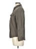 Love Notes Gray Long Sleeve Button-Down Shirt Size L - photo 5