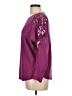 Liv Purple Pullover Sweater Size L - photo 5