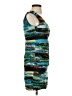 Rag & Bone Graphic Teal Cocktail Dress Size S - photo 4