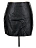 Superdown 100% Polyester Black Faux Leather Skirt Size XL - photo 1