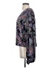 Karen Kane Paisley Purple Long Sleeve Blouse Size S - photo 5