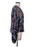 Karen Kane Paisley Purple Long Sleeve Blouse Size S - photo 4