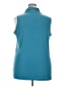 Women With Control Solid Teal Sleeveless Blouse Size 2X - photo 2