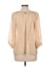 Forever 21 Tan 3/4 Sleeve Blouse Size L - photo 2
