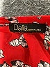 dalia 100% Polyester Red 3/4 Sleeve Blouse Size L (estimated) - photo 7